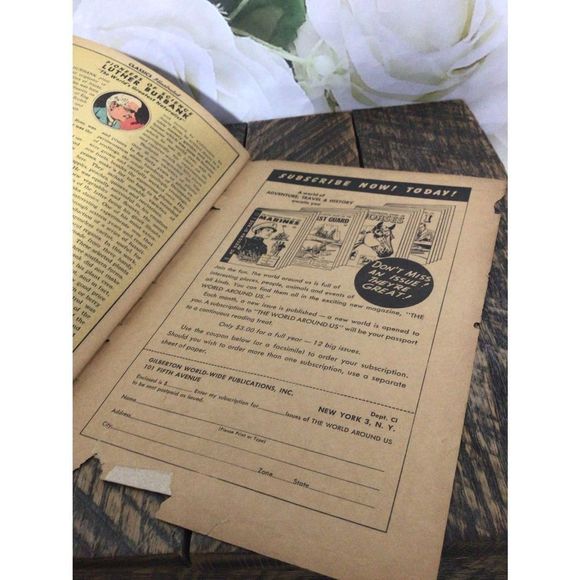 May 1949 Classics Illustrated Comic Book “20,000 League’s Under The Sea” - Picture 15 of 16